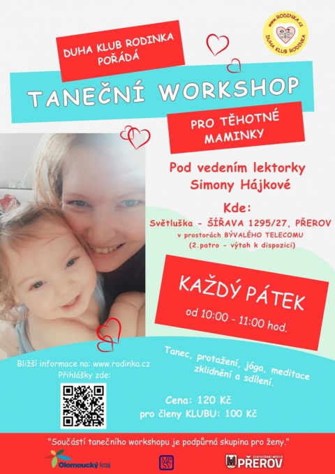 Taneční workshop pro těhotné maminky